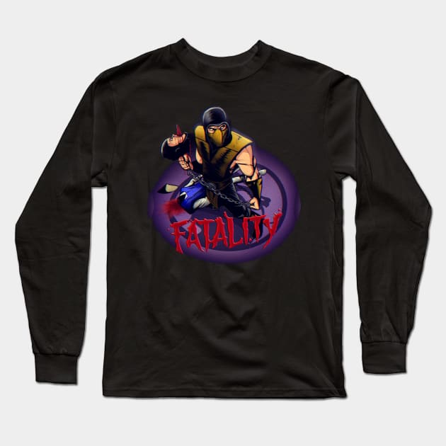 fatality Long Sleeve T-Shirt by dubcarnage